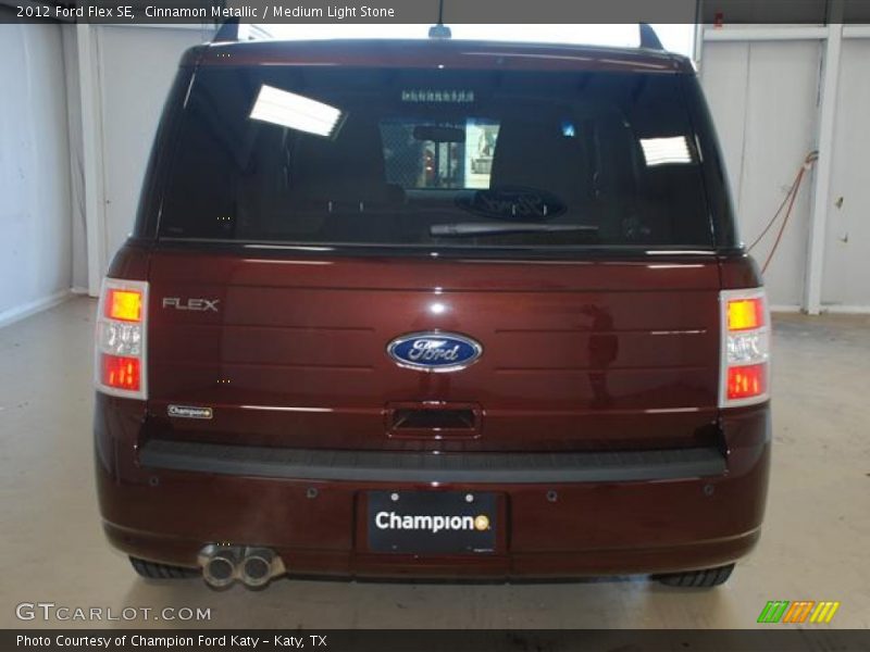 Cinnamon Metallic / Medium Light Stone 2012 Ford Flex SE