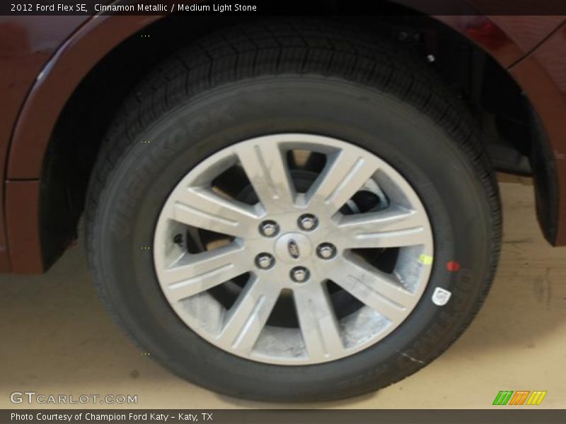 Cinnamon Metallic / Medium Light Stone 2012 Ford Flex SE