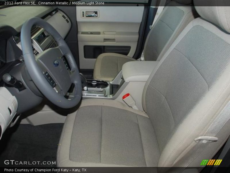 Cinnamon Metallic / Medium Light Stone 2012 Ford Flex SE