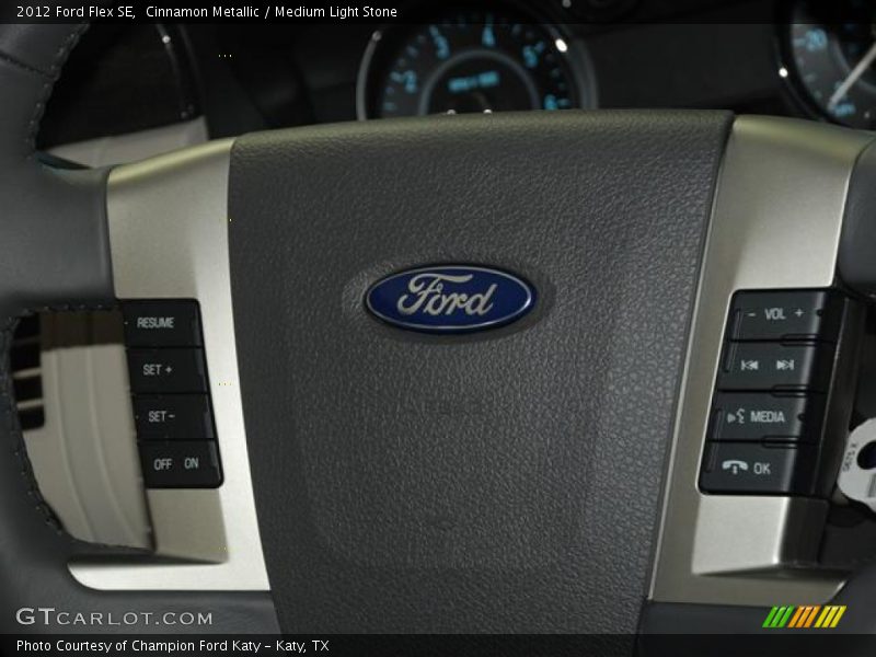 Cinnamon Metallic / Medium Light Stone 2012 Ford Flex SE