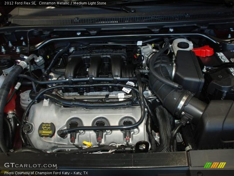 Cinnamon Metallic / Medium Light Stone 2012 Ford Flex SE