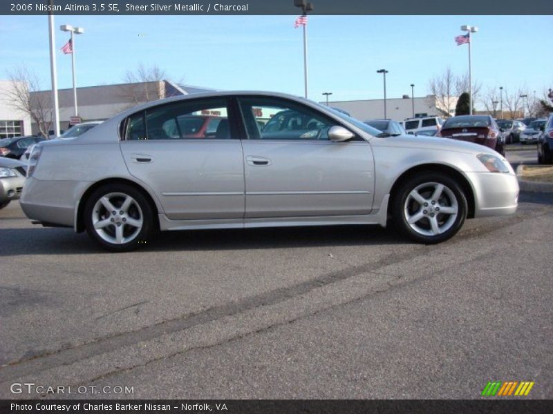 Sheer Silver Metallic / Charcoal 2006 Nissan Altima 3.5 SE