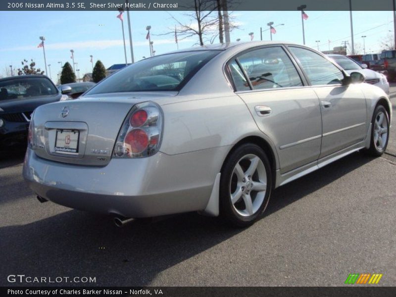 Sheer Silver Metallic / Charcoal 2006 Nissan Altima 3.5 SE