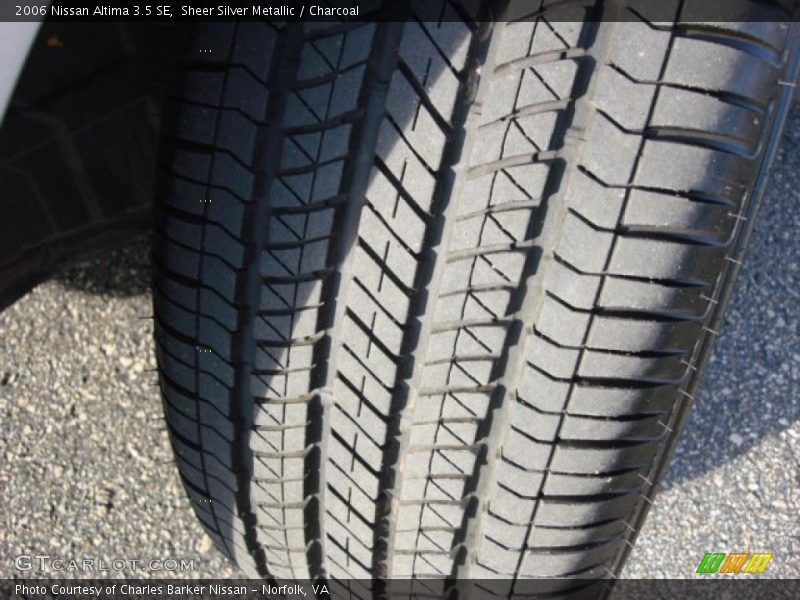 Sheer Silver Metallic / Charcoal 2006 Nissan Altima 3.5 SE