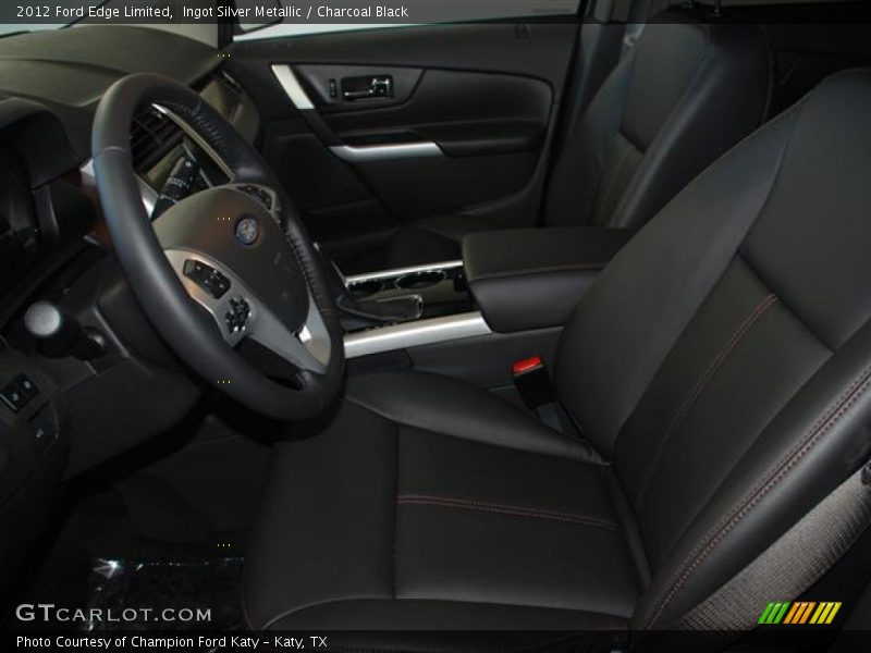 Ingot Silver Metallic / Charcoal Black 2012 Ford Edge Limited