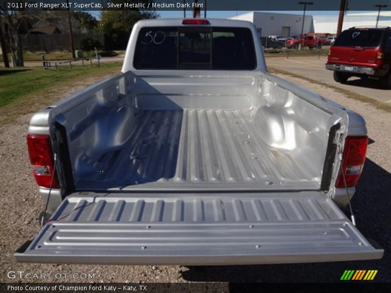 Silver Metallic / Medium Dark Flint 2011 Ford Ranger XLT SuperCab