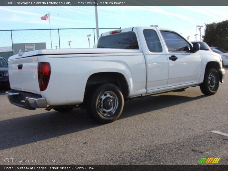 Summit White / Medium Pewter 2006 Chevrolet Colorado Extended Cab