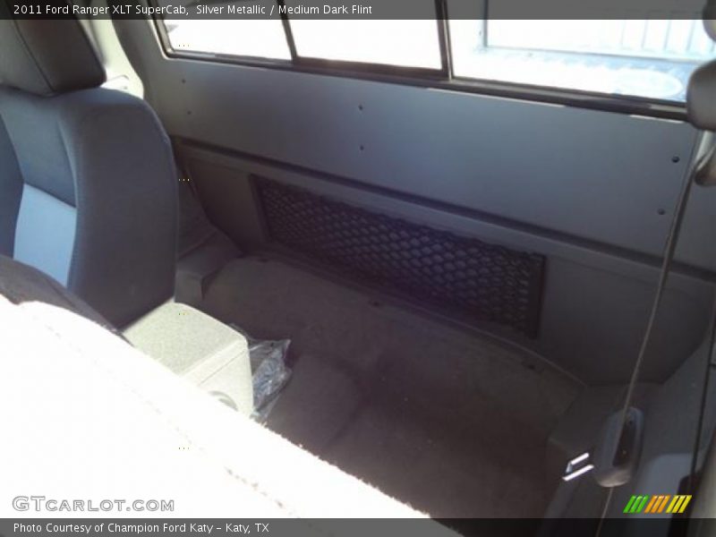 Silver Metallic / Medium Dark Flint 2011 Ford Ranger XLT SuperCab