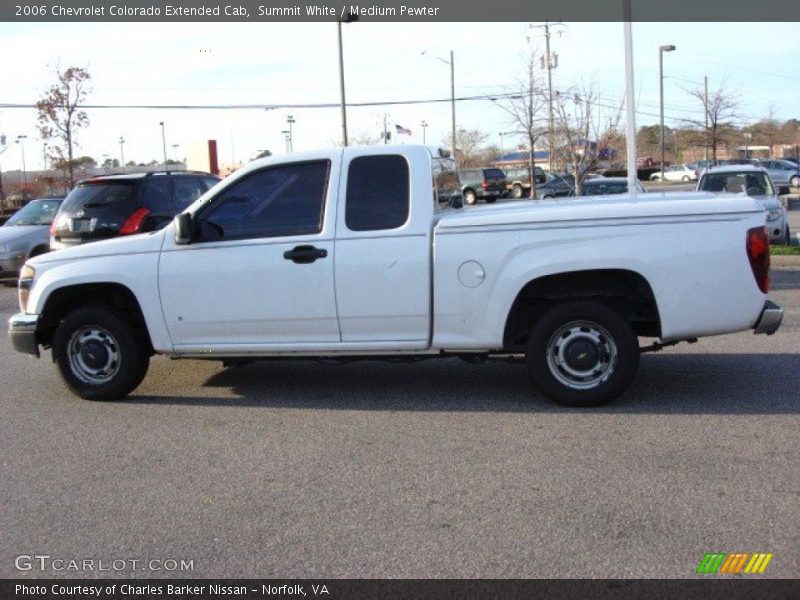 Summit White / Medium Pewter 2006 Chevrolet Colorado Extended Cab