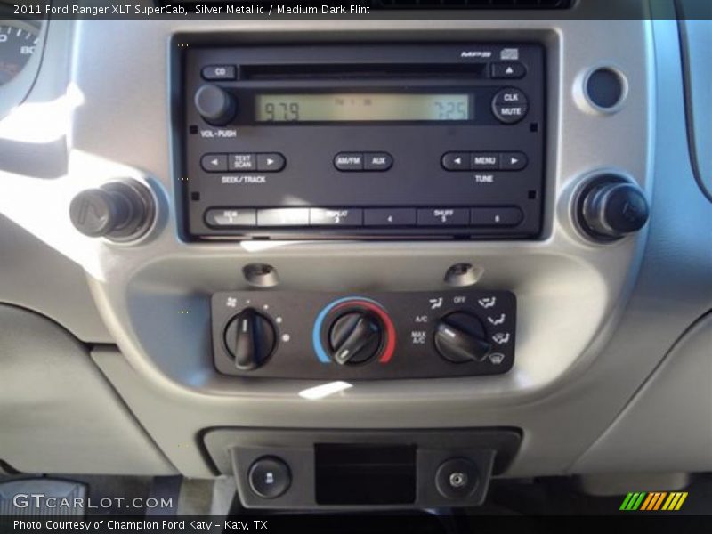 Silver Metallic / Medium Dark Flint 2011 Ford Ranger XLT SuperCab
