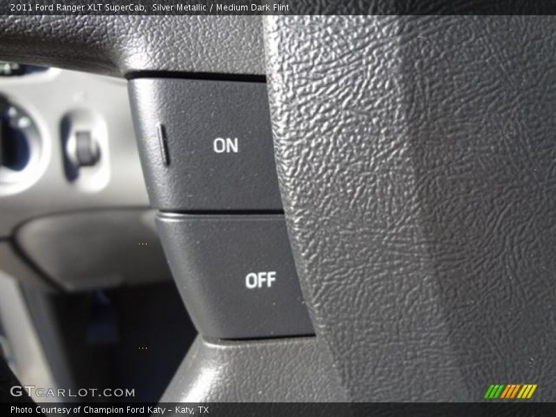 Silver Metallic / Medium Dark Flint 2011 Ford Ranger XLT SuperCab