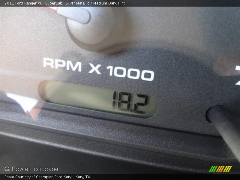 Silver Metallic / Medium Dark Flint 2011 Ford Ranger XLT SuperCab