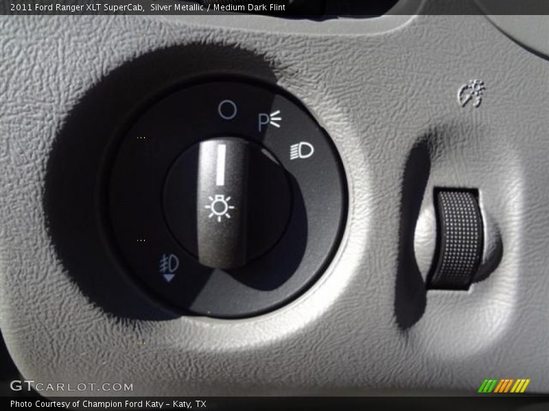 Silver Metallic / Medium Dark Flint 2011 Ford Ranger XLT SuperCab