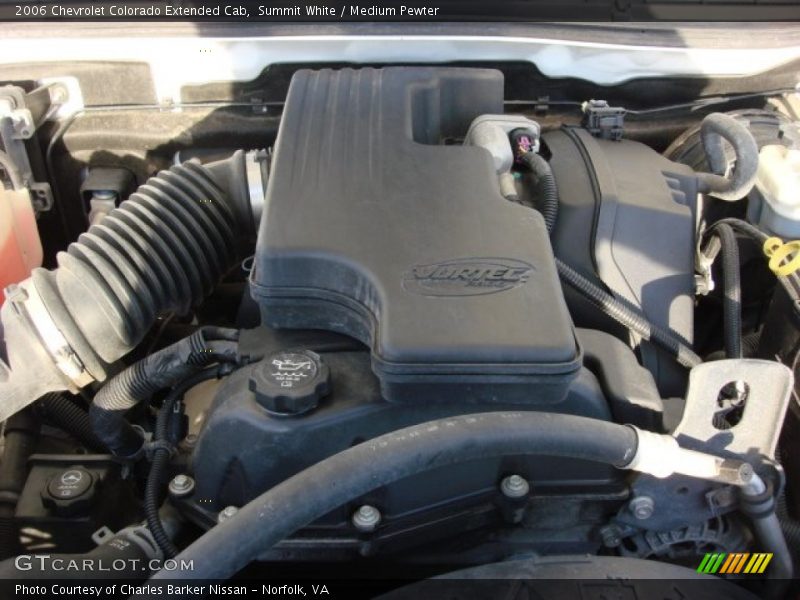 Summit White / Medium Pewter 2006 Chevrolet Colorado Extended Cab