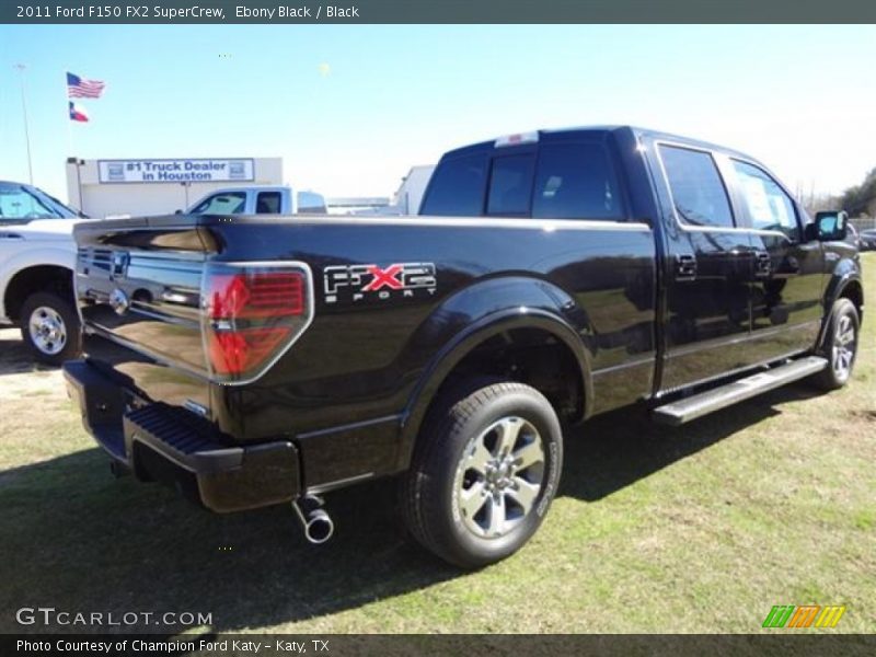 Ebony Black / Black 2011 Ford F150 FX2 SuperCrew