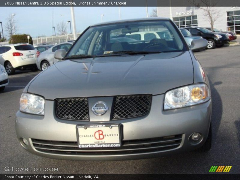 Bronze Shimmer / Charcoal 2005 Nissan Sentra 1.8 S Special Edition