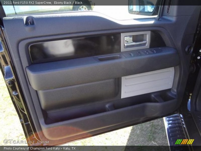 Ebony Black / Black 2011 Ford F150 FX2 SuperCrew