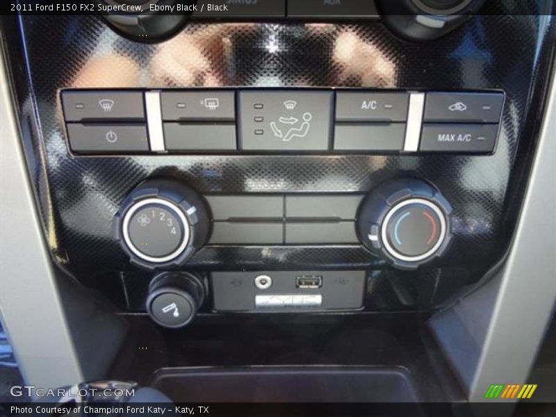 Ebony Black / Black 2011 Ford F150 FX2 SuperCrew