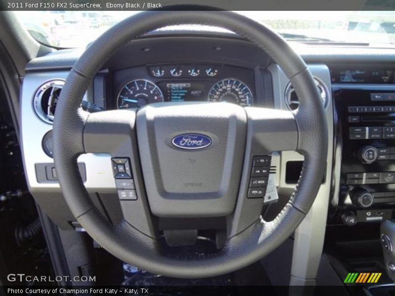 Ebony Black / Black 2011 Ford F150 FX2 SuperCrew