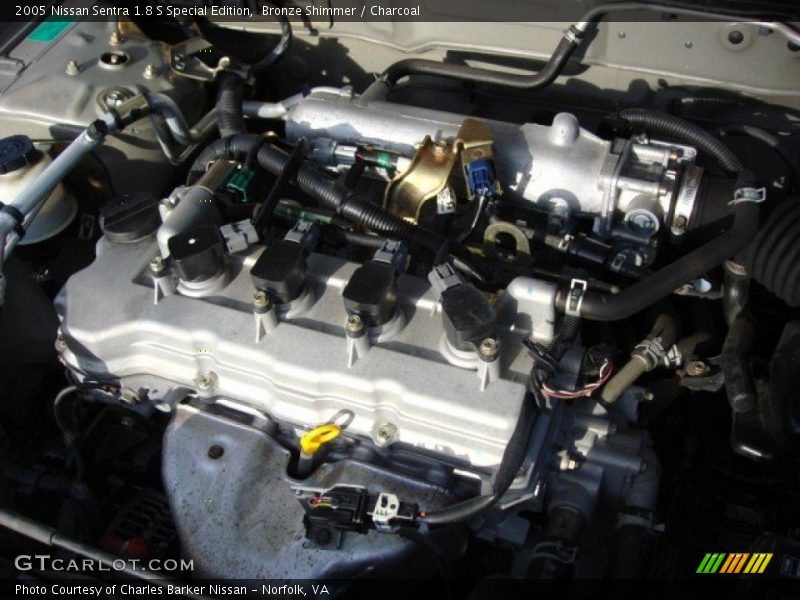 Bronze Shimmer / Charcoal 2005 Nissan Sentra 1.8 S Special Edition