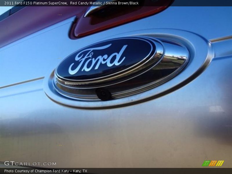 Red Candy Metallic / Sienna Brown/Black 2011 Ford F150 Platinum SuperCrew
