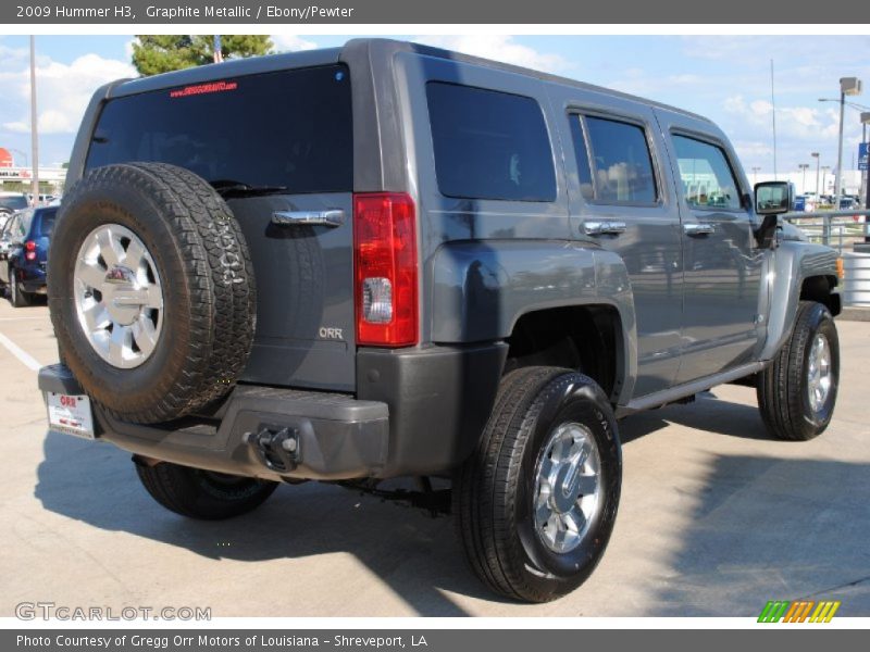 Graphite Metallic / Ebony/Pewter 2009 Hummer H3