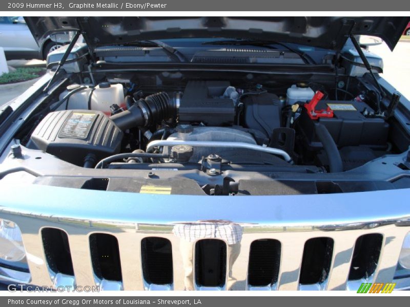 Graphite Metallic / Ebony/Pewter 2009 Hummer H3