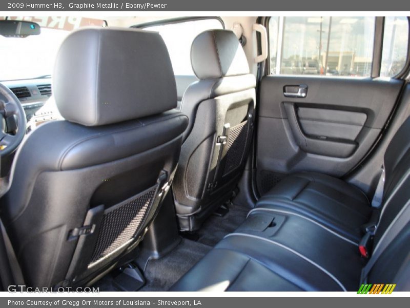Graphite Metallic / Ebony/Pewter 2009 Hummer H3