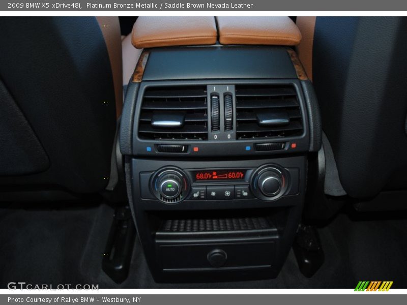 Platinum Bronze Metallic / Saddle Brown Nevada Leather 2009 BMW X5 xDrive48i