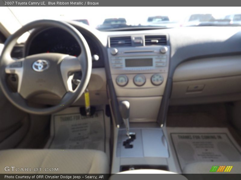 Blue Ribbon Metallic / Bisque 2007 Toyota Camry LE