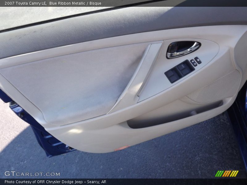 Blue Ribbon Metallic / Bisque 2007 Toyota Camry LE