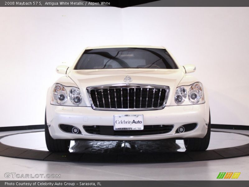 Antigua White Metallic / Aspen White 2008 Maybach 57 S