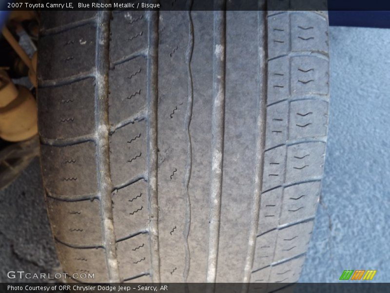 Blue Ribbon Metallic / Bisque 2007 Toyota Camry LE
