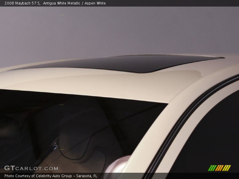 Antigua White Metallic / Aspen White 2008 Maybach 57 S