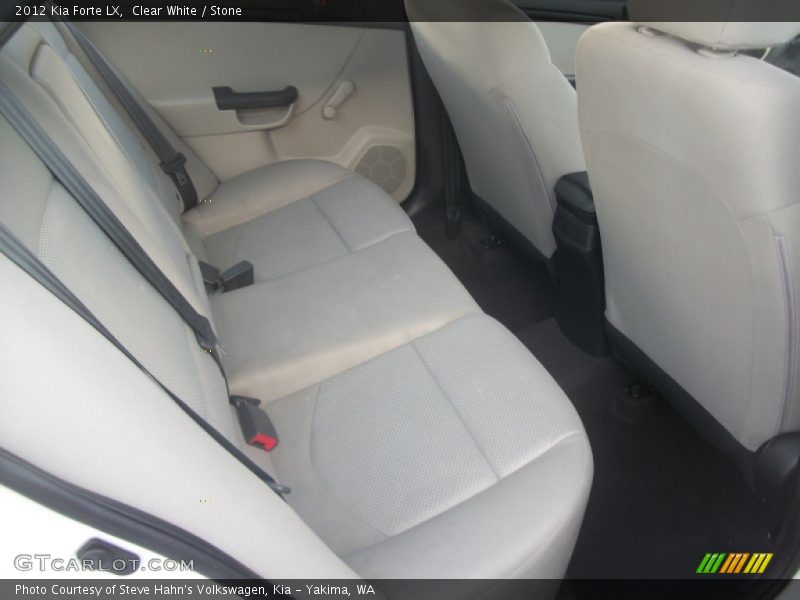 Clear White / Stone 2012 Kia Forte LX