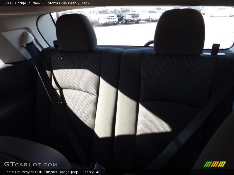 Storm Grey Pearl / Black 2012 Dodge Journey SE