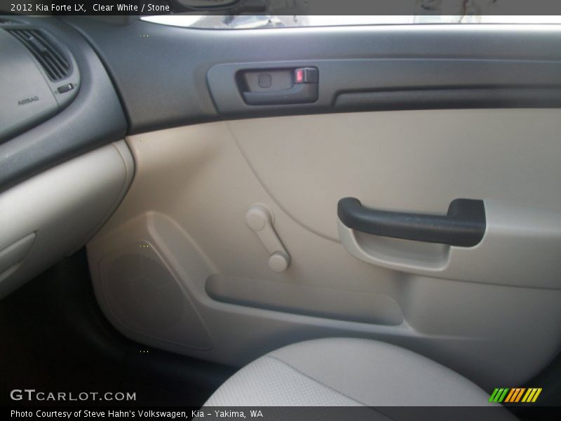 Clear White / Stone 2012 Kia Forte LX