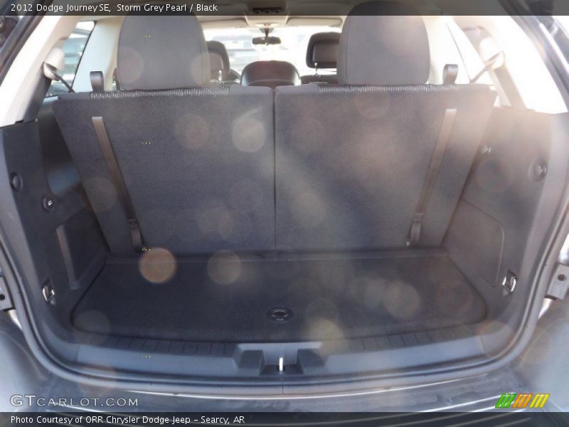 Storm Grey Pearl / Black 2012 Dodge Journey SE