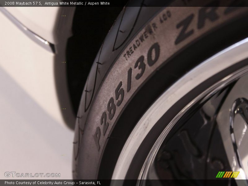 Antigua White Metallic / Aspen White 2008 Maybach 57 S