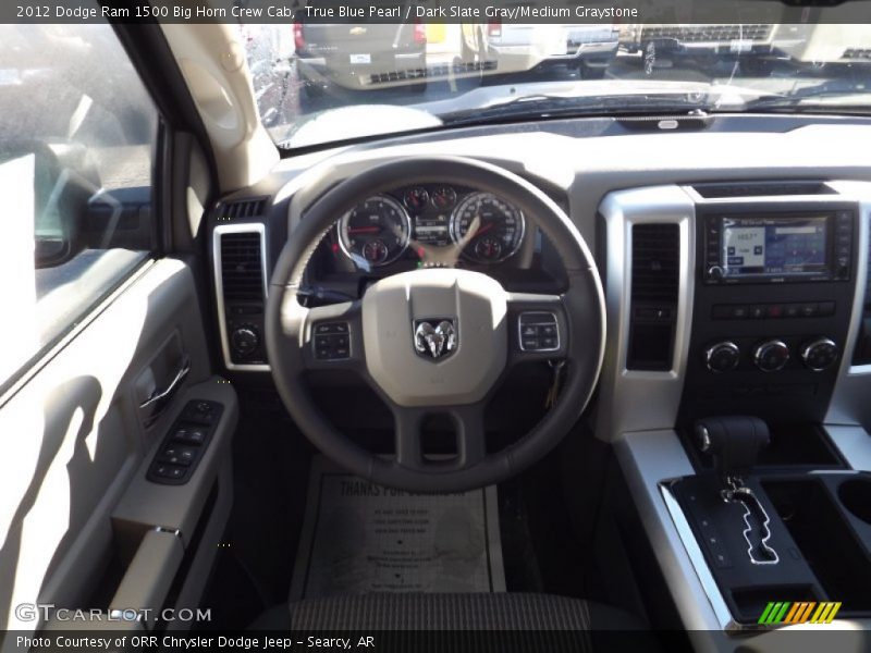 True Blue Pearl / Dark Slate Gray/Medium Graystone 2012 Dodge Ram 1500 Big Horn Crew Cab