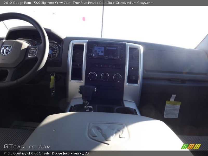 True Blue Pearl / Dark Slate Gray/Medium Graystone 2012 Dodge Ram 1500 Big Horn Crew Cab
