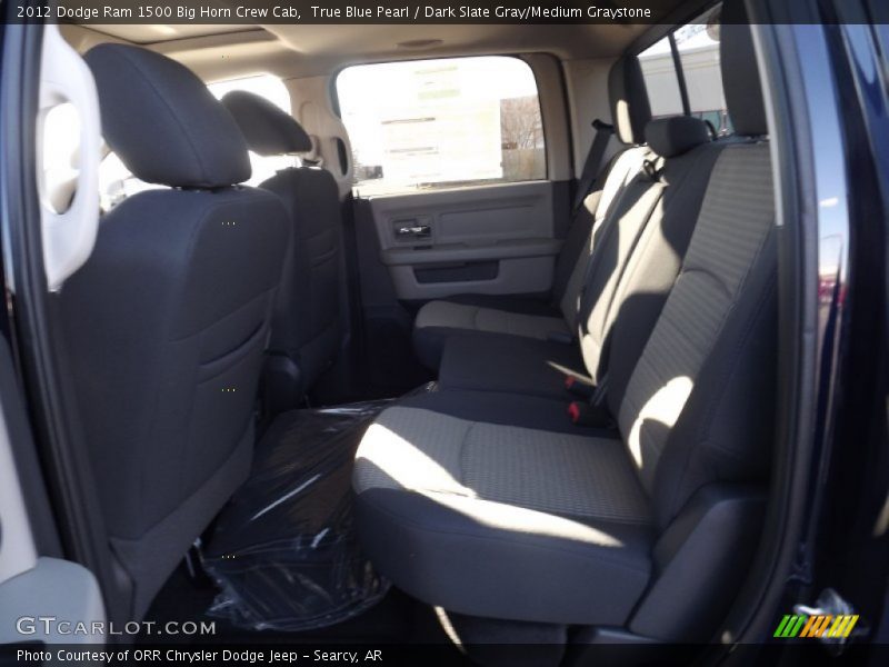 True Blue Pearl / Dark Slate Gray/Medium Graystone 2012 Dodge Ram 1500 Big Horn Crew Cab