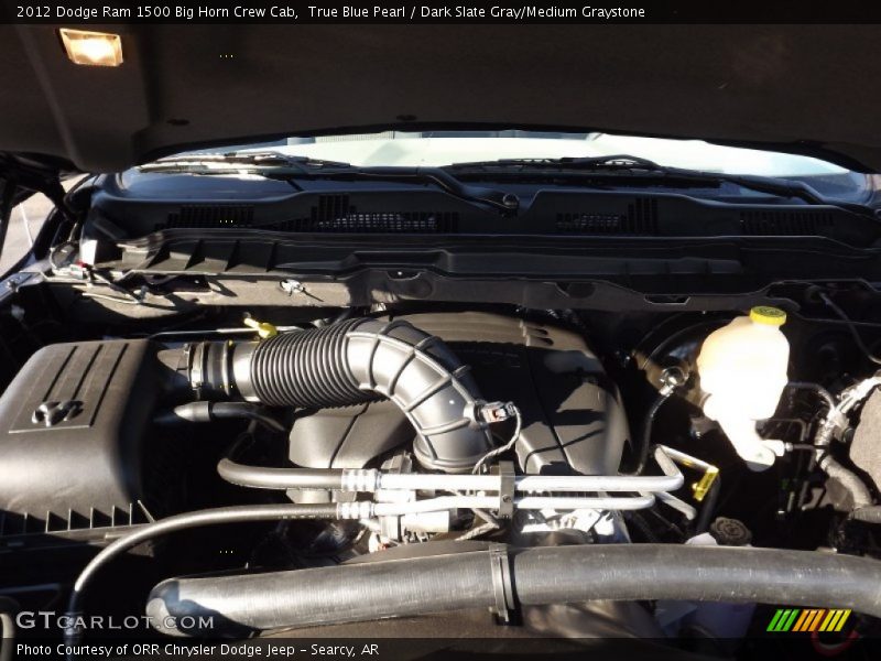 True Blue Pearl / Dark Slate Gray/Medium Graystone 2012 Dodge Ram 1500 Big Horn Crew Cab