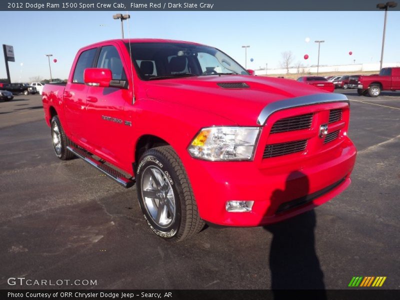 Front 3/4 View of 2012 Ram 1500 Sport Crew Cab