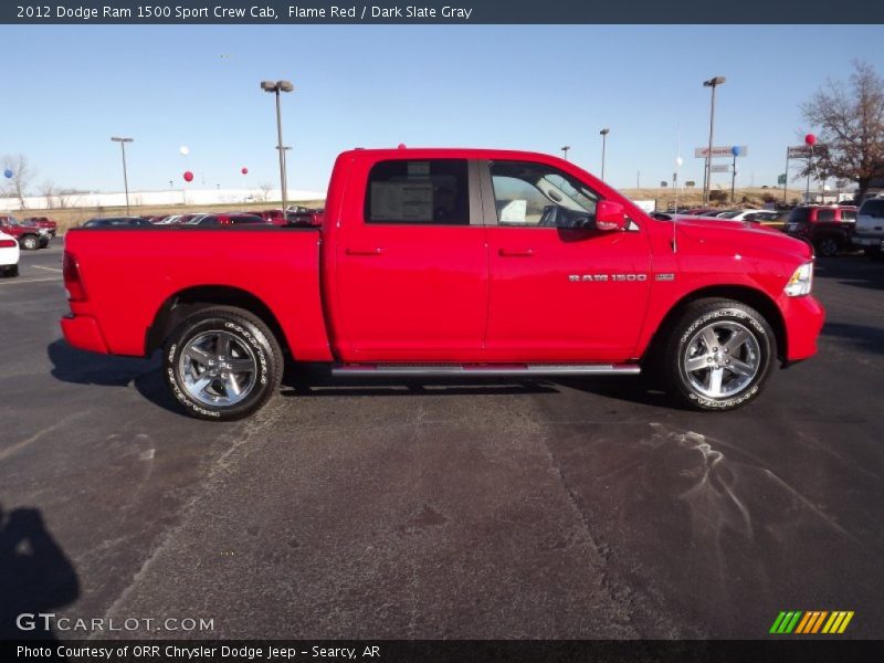  2012 Ram 1500 Sport Crew Cab Flame Red