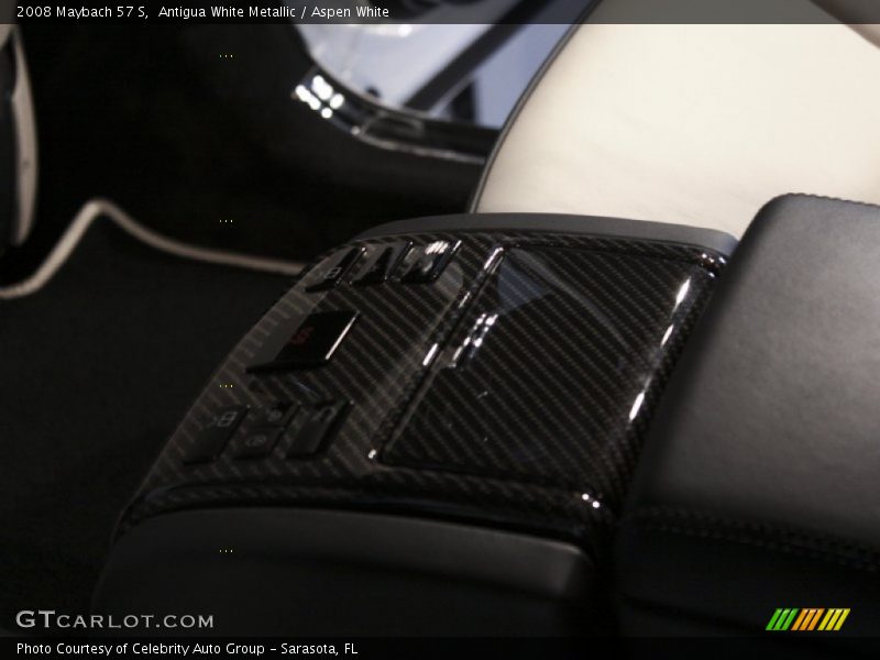 Antigua White Metallic / Aspen White 2008 Maybach 57 S