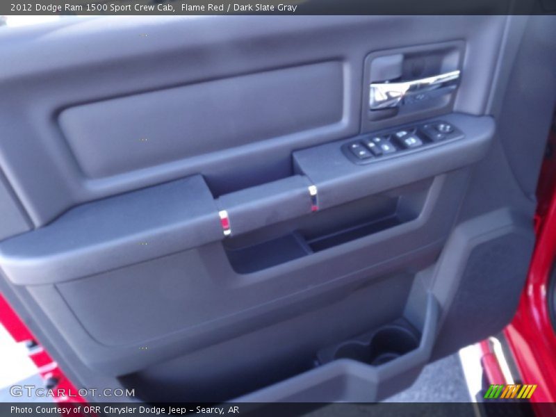 Flame Red / Dark Slate Gray 2012 Dodge Ram 1500 Sport Crew Cab
