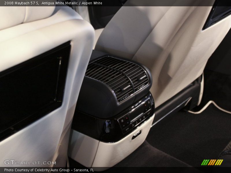 Antigua White Metallic / Aspen White 2008 Maybach 57 S