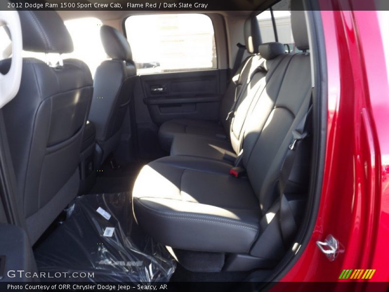 Flame Red / Dark Slate Gray 2012 Dodge Ram 1500 Sport Crew Cab