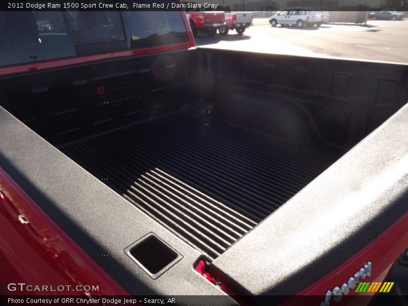 Flame Red / Dark Slate Gray 2012 Dodge Ram 1500 Sport Crew Cab